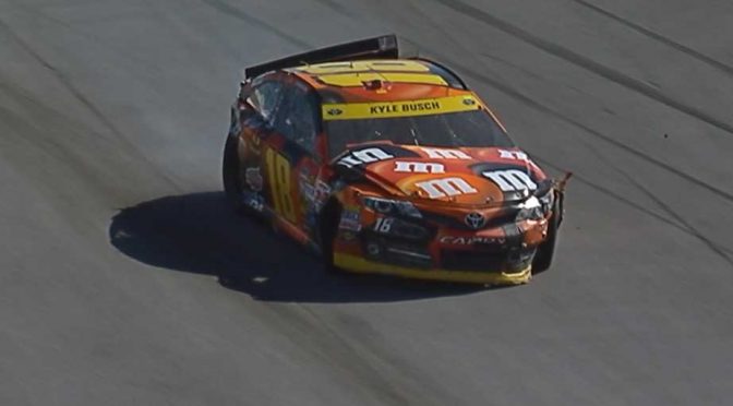 Wreck brings end to Busch's Chase hopes