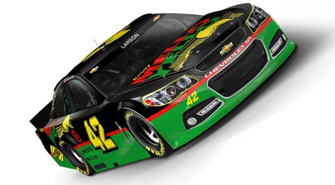 Kyle Larson's Darlington paint scheme revealed