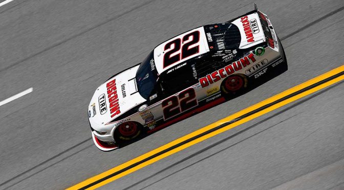 Featured Image for Logano wins XFINITY pole for Michigan
