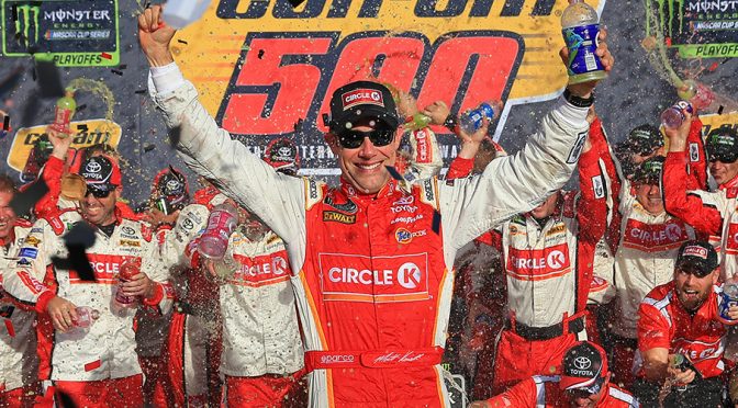Featured Image for Excitement for Matt Kenseth’s Phoenix victory leads to son getting pulled over