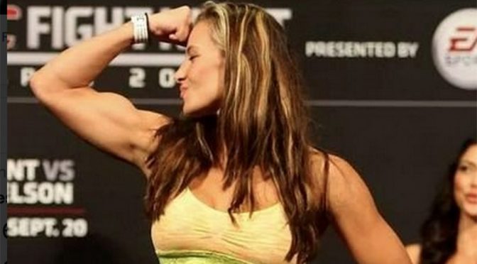 Harvick-backed Miesha Tate wins UFC title