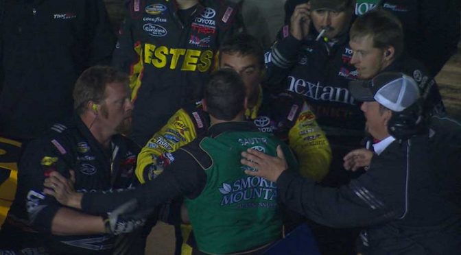 Burton discusses pit road run-in with Sauter