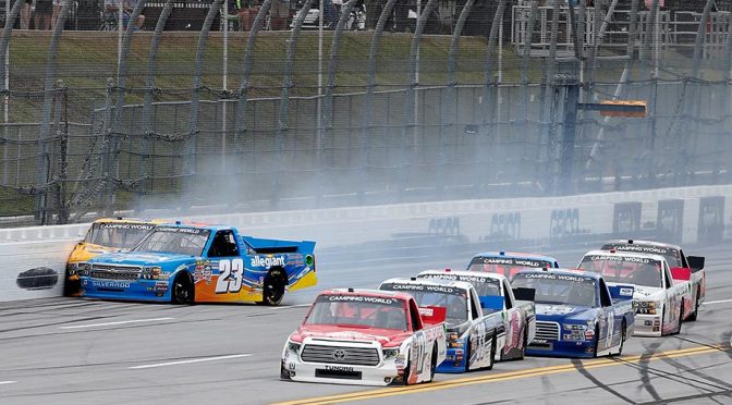Featured image for Talladega 'Big One' hits Truck points standings hard
