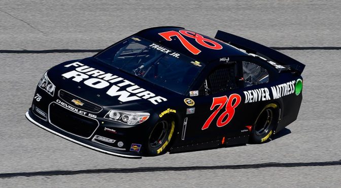 Fast start puts Truex in unfamiliar territory