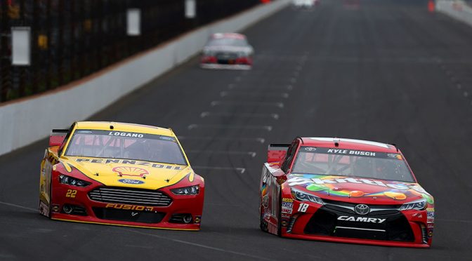 Logano acknowledges Kyle Busch's fierce return