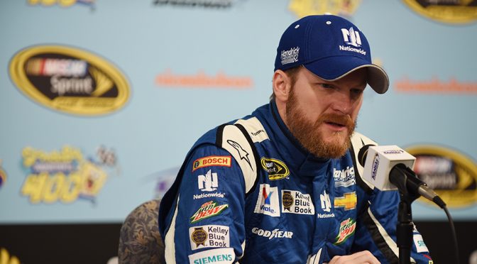 Featured image for Dale Jr. reveals his NASCAR Mount Rushmore