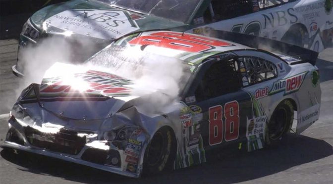 Wreck, shifter woes ruin Earnhardt Jr.'s race