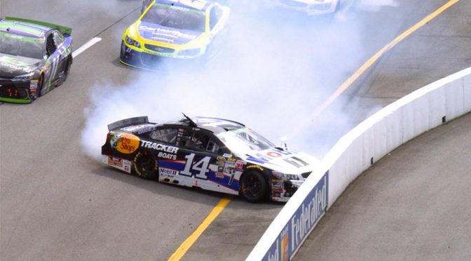Stewart hits Dale Jr., spins out at Richmond