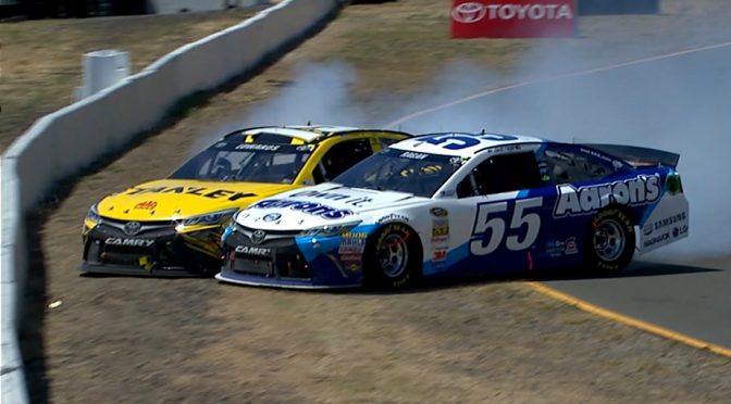 Ragan, Edwards tear up cars in big wreck