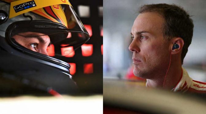 Featured Image for Harvick, Logano lock horns in Texas