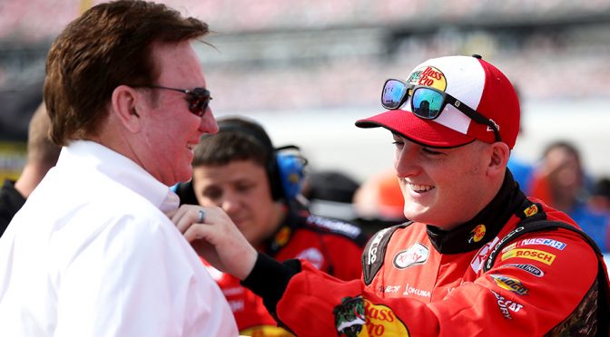 'Hero' moment for Ty Dillon as Richard Childress makes NASCAR Hall
