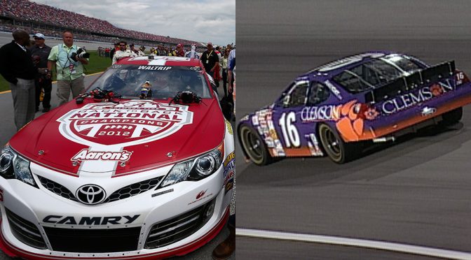 Alabama or Clemson? How football schemes fare and who Dale Jr. is rooting for