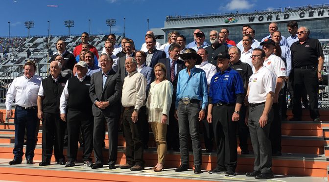 Featured image for NASCAR, Charter owners pose for historic photo