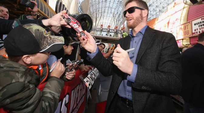 Dale Earnhardt Jr. is NMPA Sprint Most Popular Driver