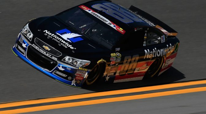 Featured Image for Dale Jr. wins Coors Light Pole at Daytona