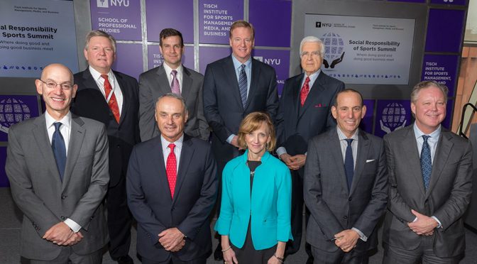 Brian France, league commissioners lead social responsibility in sports conversation