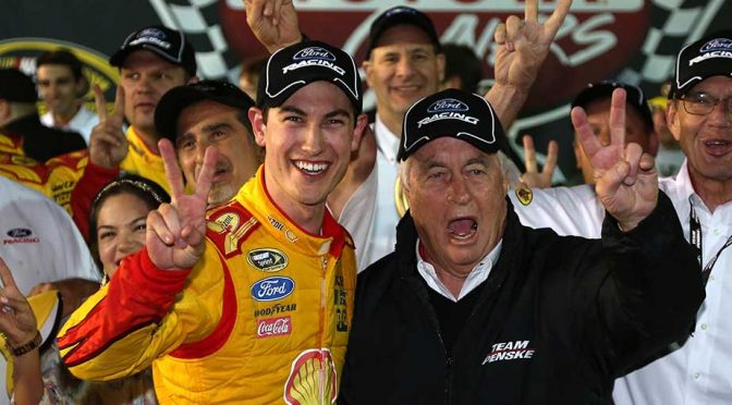 Roger Penske: No one gets in Logano's head