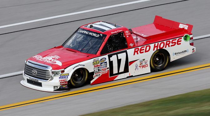 Peters wins Truck Series pole at Talladega