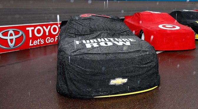 Rain again delays on-track action at Phoenix