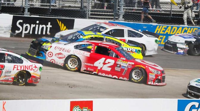 Regan Smith impresses No. 42 team in STP 500