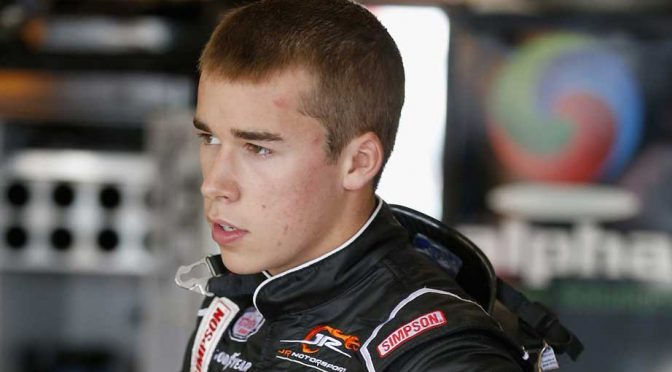 Featured image for With 'senioritis' behind him, Rhodes focused on racing