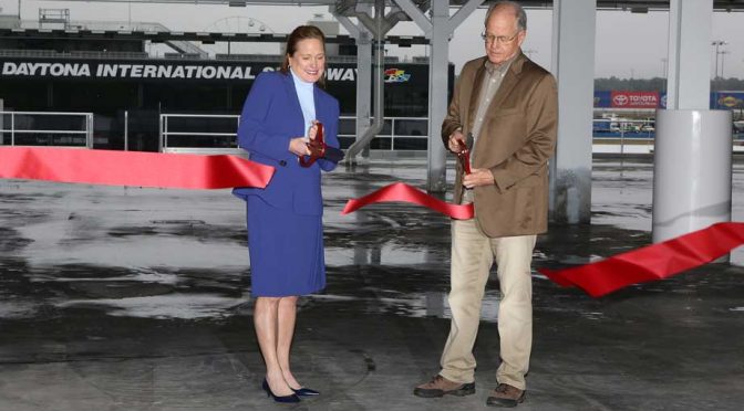 Ribbon-cutting ushers in new era for Daytona - Official Site Of NASCAR