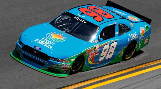 Almirola, Hornish to race in XFINITY Series