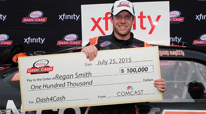 Regan Smith wins second round of Dash 4 Cash, $100,000