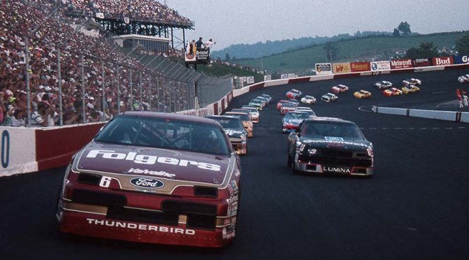 #TBT: Davey Allison-Mark Martin photo finish at Bristol