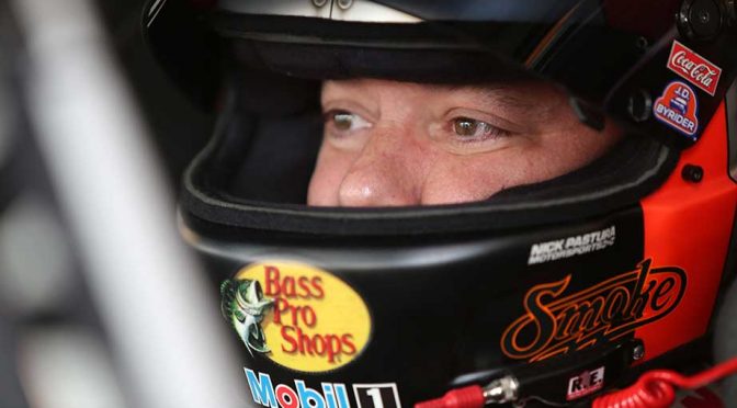 Tony Stewart posts best qualifying run of 2015