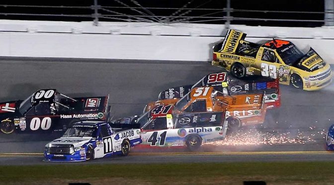 'Big One' collects multiple trucks at Daytona