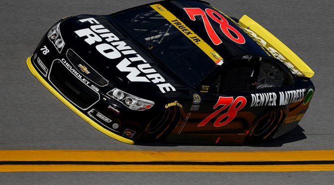 Truex Jr.'s qualifying time disallowed