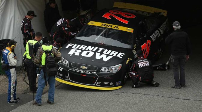 O'Donnell: No. 78's side skirt was manipulated