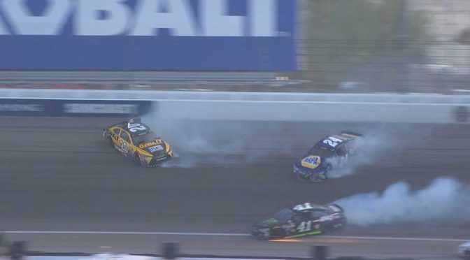 Featured image for Big wreck impacts contenders at Las Vegas