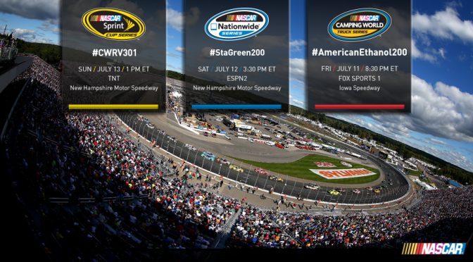 How to follow this week's Loudon and Iowa races