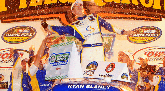 Blaney aiming for a bigger breakthrough