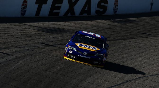 Truex trumps Dale Jr. in first Texas practice