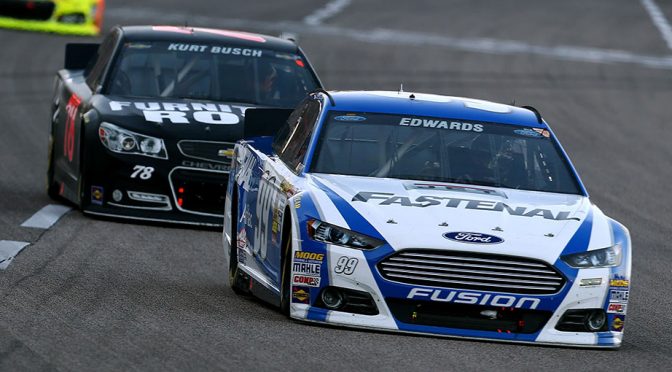Edwards paces first practice at Talladega