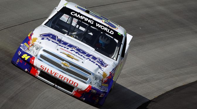 Chase Elliott leads final truck practice at Dover