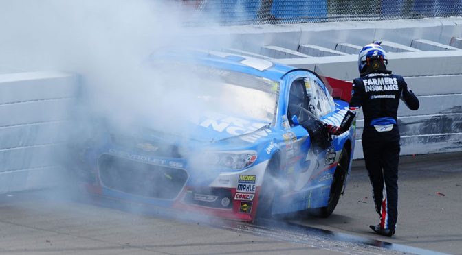Featured Image for Standings shuffle: Hendrick falls at Michigan