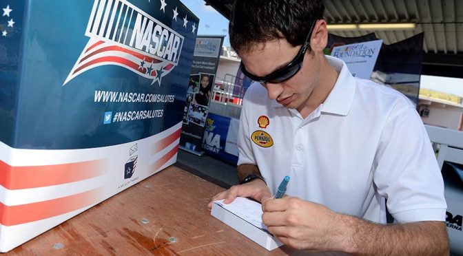Joey Logano Foundation launches at Loudon