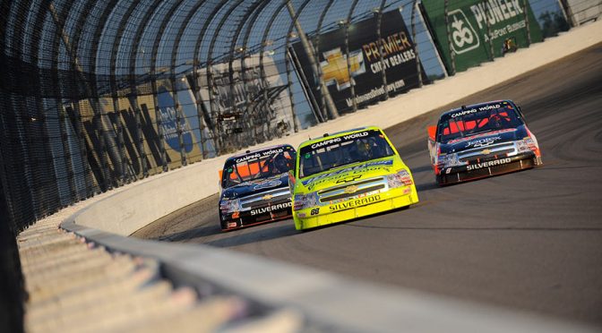 Live leaderboard: Trucks tackle Iowa Speedway