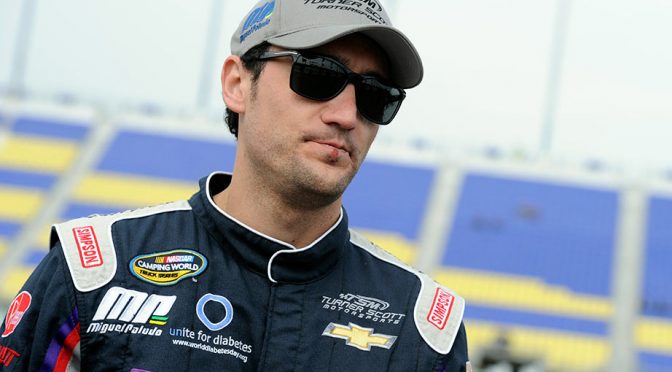 Paludo sets pace in final truck practice in Iowa