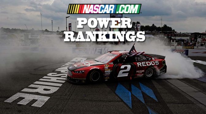 Featured Image for Keselowski ascends to No. 1 in Power Rankings
