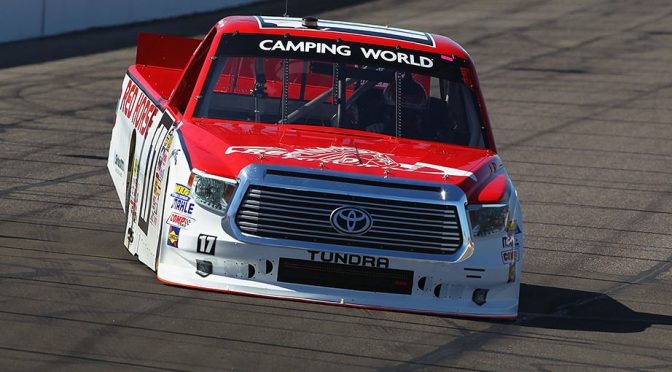 Featured image for No. 17 truck part sent to R&amp;D post-inspection