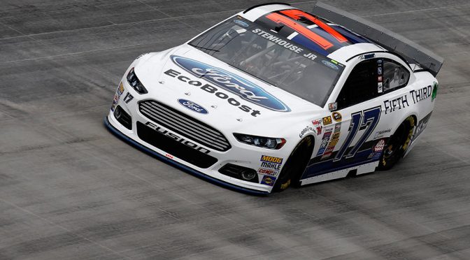 Stenhouse, Larson vault atop Bristol practices