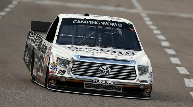 Sauter, Blaney top truck practices at Chicagoland