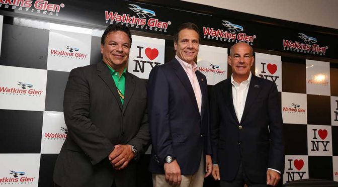 Featured Image for Governor Cuomo visits IMSA weekend at Watkins Glen