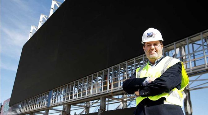 WORKERS ENTER FINAL PHASE OF CONSTRUCTION ON WORLD&rsquo;S LARGEST HD VIDEO BOARD AT TEXAS MOTOR SPEEDWAY