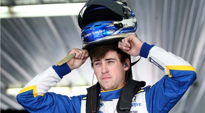 Featured Image for 'Nerve-racking restarts' decide points lead at Pocono